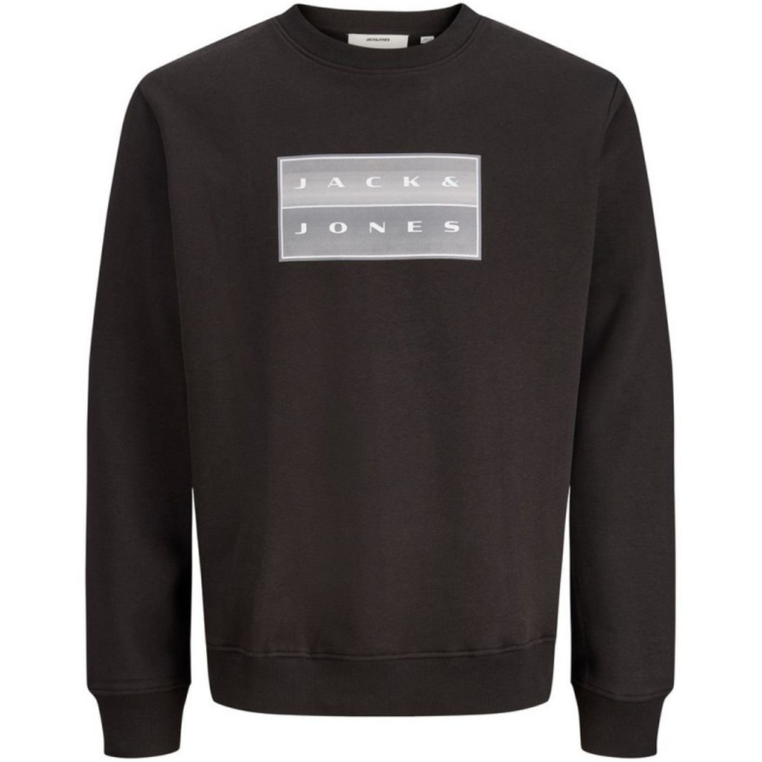 J&J CrnI Muški Duks JCOFUSION BOX SWEAT